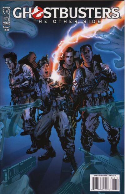 Cover for Ghostbusters: The Other Side (IDW, 2008 series) #1