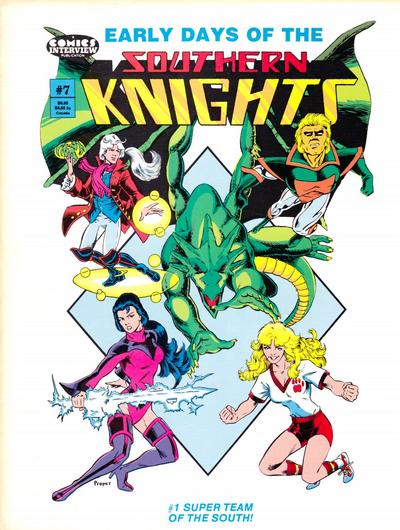 Cover for Early Days of the Southern Knights (Fictioneer Books, 1987 series) #7
