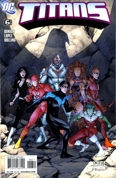 Cover for Titans (DC, 2008 series) #6