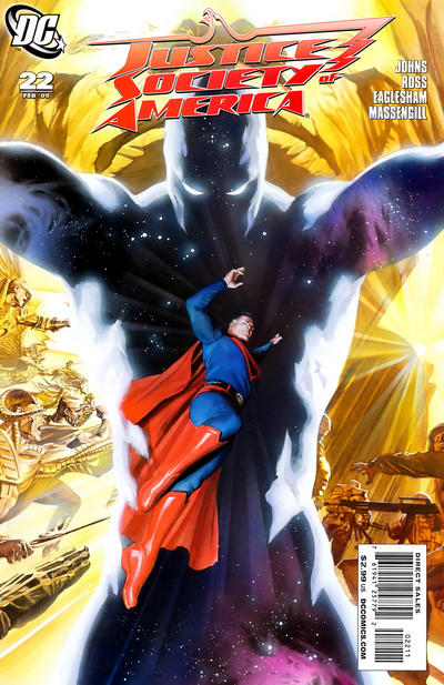 Cover for Justice Society of America (DC, 2007 series) #22 [Alex Ross Cover]