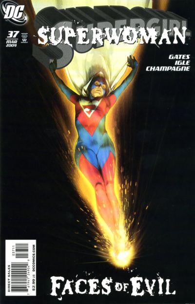 Cover for Supergirl (DC, 2005 series) #37 [Direct Sales]