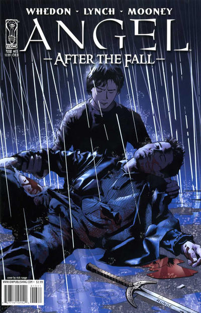 Cover for Angel: After the Fall (IDW, 2007 series) #13 [Cover B]