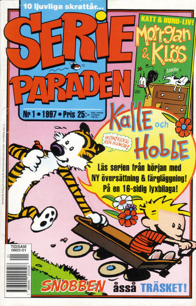 Cover for Serie-paraden [Serieparaden] (Semic, 1987 series) #1/1997