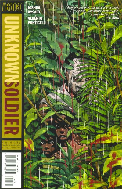 Cover for Unknown Soldier (DC, 2008 series) #4
