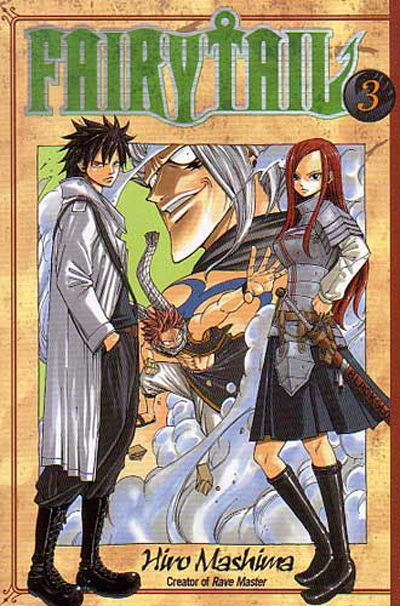 Cover for Fairy Tail (Random House, 2008 series) #3