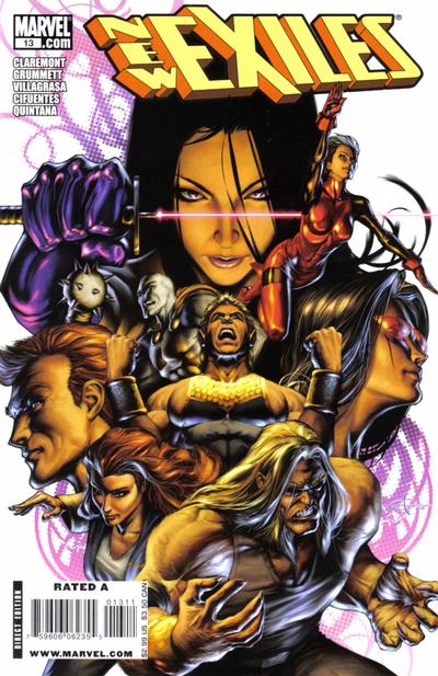 Cover for New Exiles (Marvel, 2008 series) #13