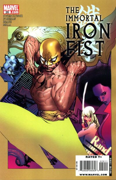 Cover for The Immortal Iron Fist (Marvel, 2007 series) #20