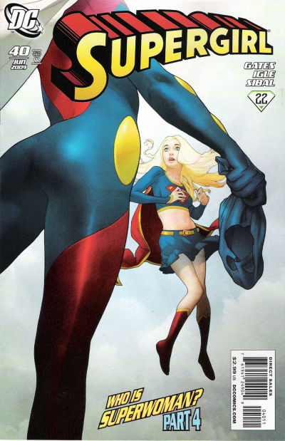 Cover for Supergirl (DC, 2005 series) #40