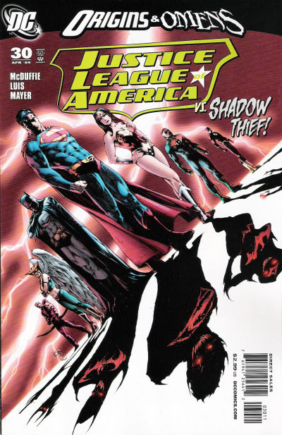 Cover for Justice League of America (DC, 2006 series) #30