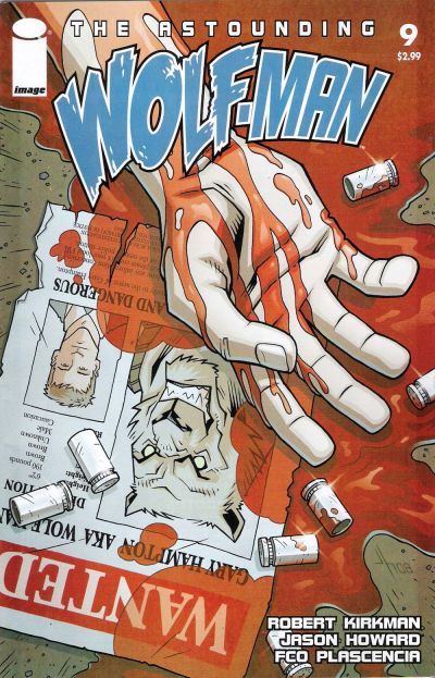 Cover for The Astounding Wolf-Man (Image, 2007 series) #9