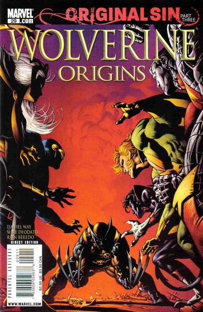 Cover for Wolverine: Origins (Marvel, 2006 series) #29