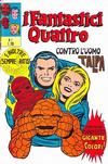 Cover for I Fantastici Quattro (Editoriale Corno, 1971 series) #1