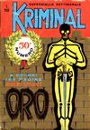 Cover for Kriminal (Editoriale Corno, 1964 series) #50