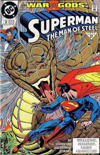 Cover Thumbnail for Superman: The Man of Steel (DC, 1991 series) #3 [Direct]