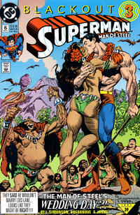 Cover for Superman: The Man of Steel (DC, 1991 series) #6 [Direct]