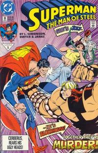 Cover Thumbnail for Superman: The Man of Steel (DC, 1991 series) #8 [Direct]