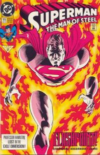 Cover Thumbnail for Superman: The Man of Steel (DC, 1991 series) #11 [Direct]