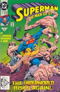 Cover Thumbnail for Superman: The Man of Steel (DC, 1991 series) #17 [Direct]