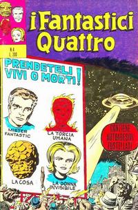 Cover Thumbnail for I Fantastici Quattro (Editoriale Corno, 1971 series) #4