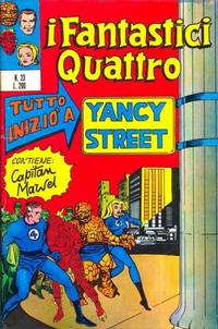 Cover Thumbnail for I Fantastici Quattro (Editoriale Corno, 1971 series) #23
