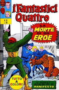 Cover Thumbnail for I Fantastici Quattro (Editoriale Corno, 1971 series) #26