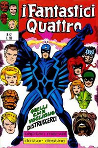 Cover Thumbnail for I Fantastici Quattro (Editoriale Corno, 1971 series) #42