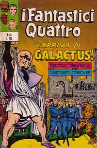 Cover Thumbnail for I Fantastici Quattro (Editoriale Corno, 1971 series) #44