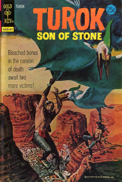 Cover for Turok, Son of Stone (Western, 1962 series) #91 [Gold Key]