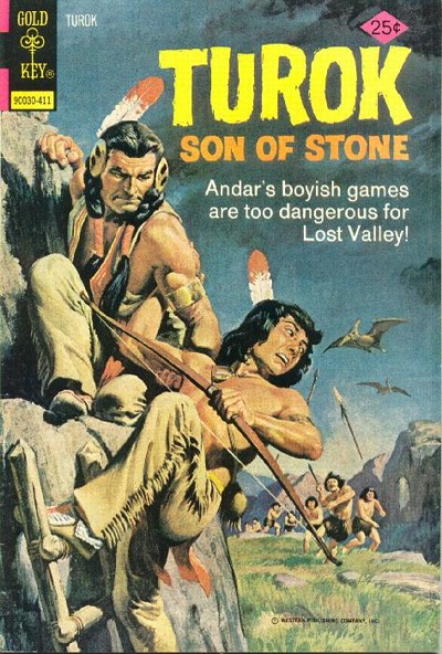 Cover for Turok, Son of Stone (Western, 1962 series) #93 [Gold Key]