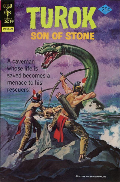 Cover for Turok, Son of Stone (Western, 1962 series) #98 [Gold Key]