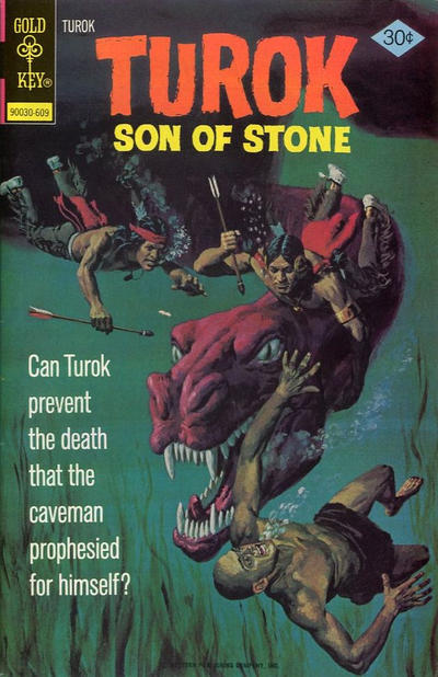 Cover for Turok, Son of Stone (Western, 1962 series) #105 [Gold Key]