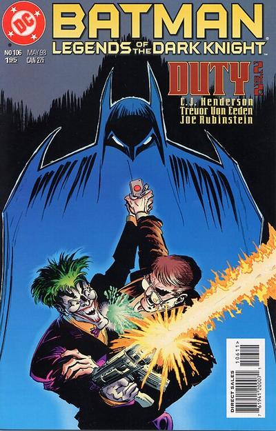 Cover for Batman: Legends of the Dark Knight (DC, 1992 series) #106 [Direct Sales]