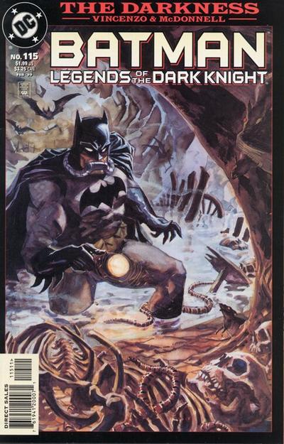 Cover for Batman: Legends of the Dark Knight (DC, 1992 series) #115 [Direct Sales]