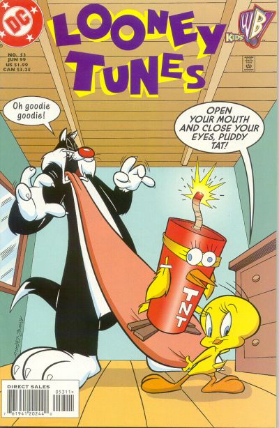Cover for Looney Tunes (DC, 1994 series) #53 [Direct Sales]