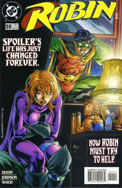 Cover for Robin (DC, 1993 series) #59 [Direct Sales]