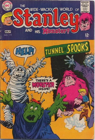 Cover for Stanley and His Monster (DC, 1968 series) #110