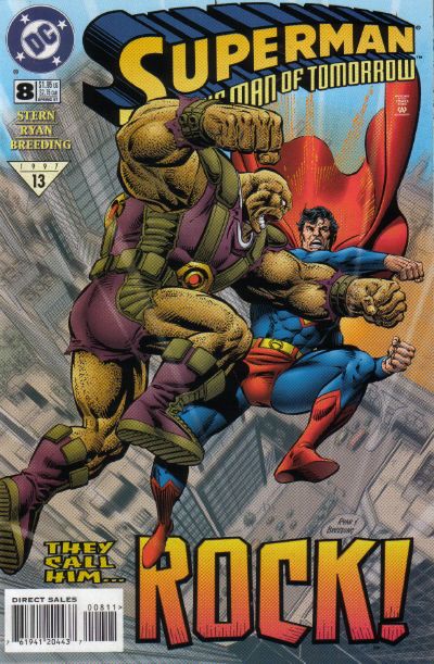 Cover for Superman: The Man of Tomorrow (DC, 1995 series) #8 [Direct Sales]