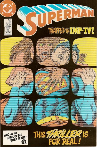 Cover for Superman (DC, 1939 series) #421 [Direct]