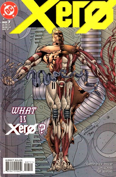 Cover for Xero (DC, 1997 series) #7