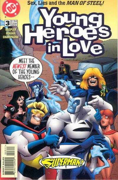 Cover for Young Heroes in Love (DC, 1997 series) #3