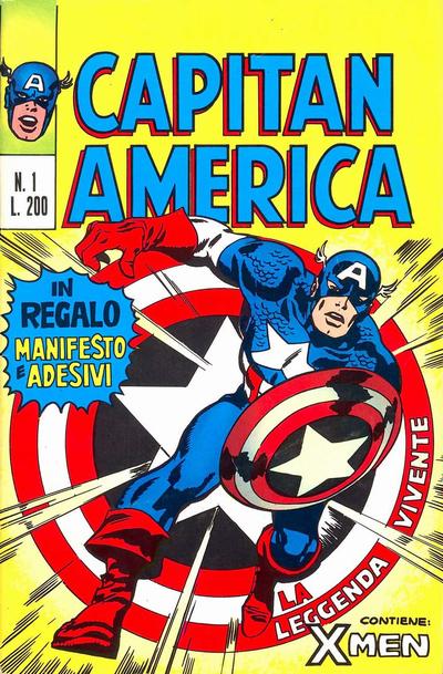 Cover for Capitan America (Editoriale Corno, 1973 series) #1