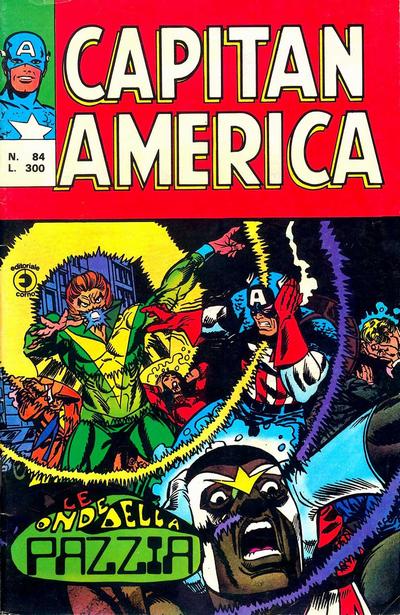 Cover for Capitan America (Editoriale Corno, 1973 series) #84