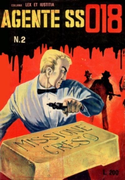 Cover for Dennis Cobb, Agente SS018 (Editoriale Corno, 1965 series) #2