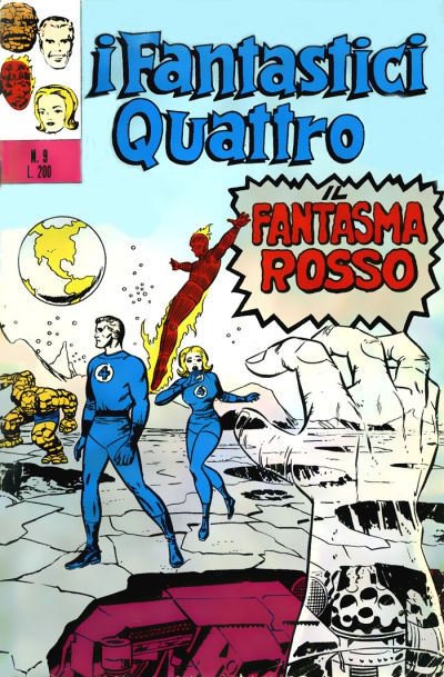 Cover for I Fantastici Quattro (Editoriale Corno, 1971 series) #9