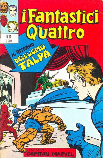 Cover for I Fantastici Quattro (Editoriale Corno, 1971 series) #17