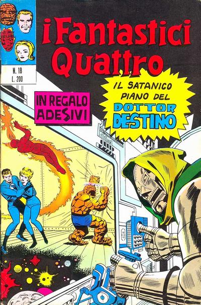 Cover for I Fantastici Quattro (Editoriale Corno, 1971 series) #18