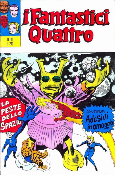 Cover for I Fantastici Quattro (Editoriale Corno, 1971 series) #19