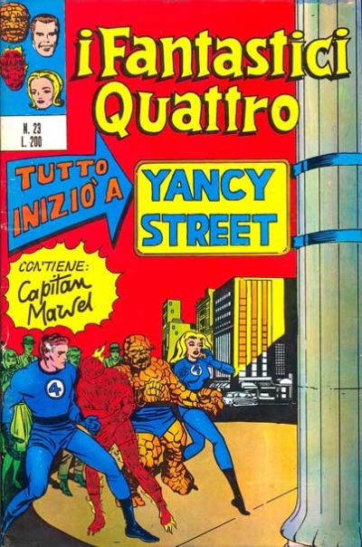 Cover for I Fantastici Quattro (Editoriale Corno, 1971 series) #23