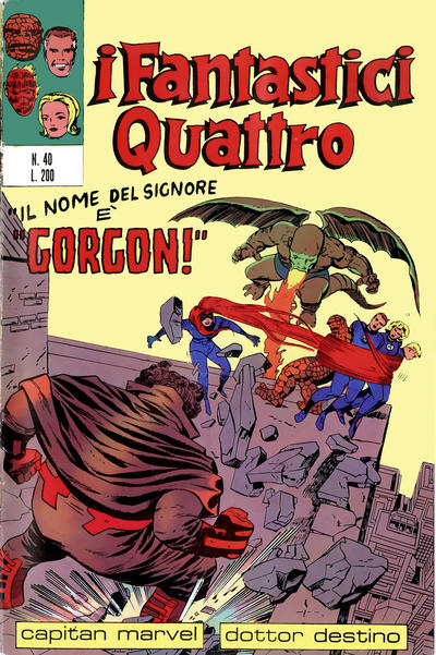 Cover for I Fantastici Quattro (Editoriale Corno, 1971 series) #40