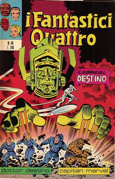 Cover for I Fantastici Quattro (Editoriale Corno, 1971 series) #45